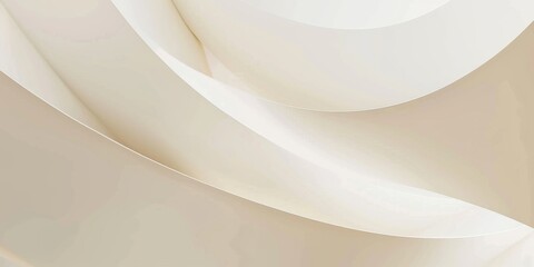 Aufkleber - An abstract minimalist design featuring a light cream background, Minimalist geometric shapes in a structured layout, Contemporary minimalist style