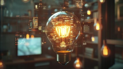 Aufkleber - Illuminating Ideas: Data & Innovation