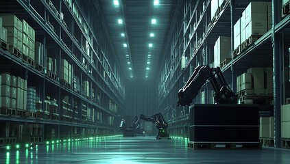 Poster - Automated Warehouse: Robotic Logistics