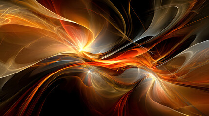 Poster - Computer generated abstract background with colorful surfaces and textures for creative design projects
