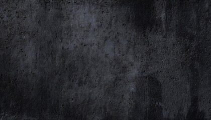 Poster - dark textured black concrete background for industrial design and modern minimalist graphic projects

