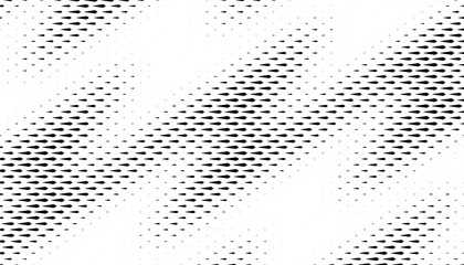 Poster - black and white smooth transition of sporty pattern. halftone effect modern background. vector forma