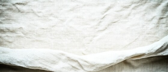 White Fabric Texture with Subtle Dot Pattern