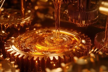 Poster - Golden Gears: Lubrication, Mechanism, and Precision Engineering of Interlocking Components