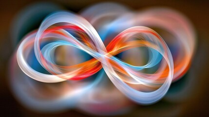 Poster - Dynamic colorful swirls abstract art digital creation modern art gallery close-up view visual expression for seo impact