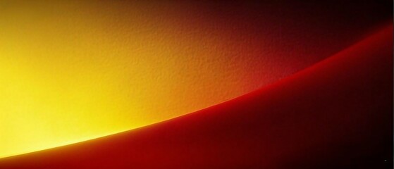 Poster - Glowing abstract background with orange and red waves