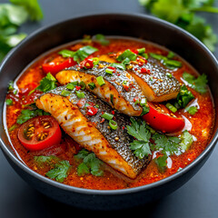 Poster -  fragrant malaysian asam pedas