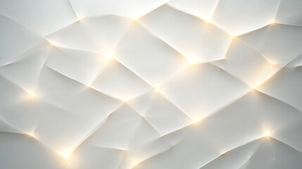 Poster - textured white background with soft glowing lights creates serene and modern atmosphere, perfect for various design projects