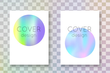 Wall Mural - hologram fluid. spectrum pattern. modern concept. iridescent foil. colorful 90s illustration. pastel