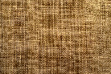 Poster - Close-up of woven burlap texture, showing intricate details of the natural fiber.