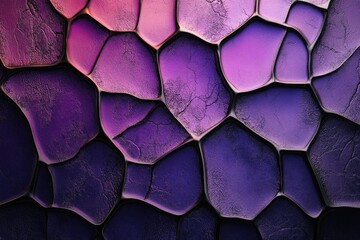 Aufkleber - Abstract purple and pink stone texture background with irregular shapes and deep shadows.