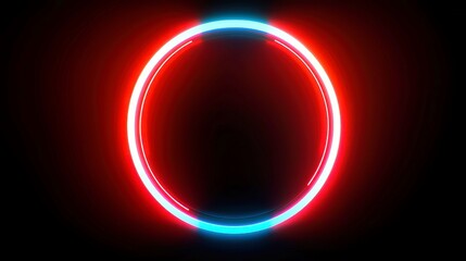 Poster - Hypnotic Neon Spiral, a mesmerizing design of shifting RGB colors, dynamic static effects, clean geometric shapes, cool palette, reminiscent of vibrant pop art aesthetics