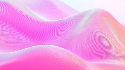 Poster - Fractal Wireframe Art, vibrant synthwave colors, geometric shapes, pop art influence, cool neon-lit palette, dynamic and abstract visuals, energetic and modern aesthetic.