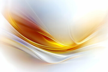 Gold & silver abstract flow for presentations, web backgrounds. Light curves create an elegant, modern design. Great for ads and banners