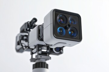 Poster - High-resolution motion detection camera capturing clear visuals for surveillance purposes