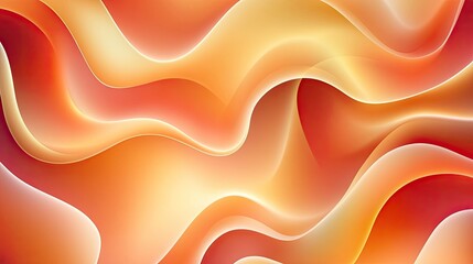 Poster - Colorful gradient with bright yellows blending into warm oranges, creating a cheerful, modern aesthetic.