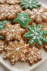 Poster - Cookies on White Plate