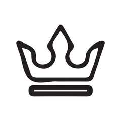 Crown king mega icon.Crown icons . Simple crown symbol collection. Royal crown black silhouettes. Vector illustration eps 10