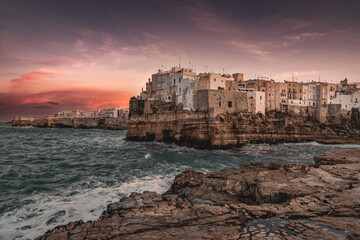 Wall Mural - Polignano a Mare, Puglia, Italy.