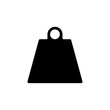 © Posccode - weight icon Flat symbol set outline