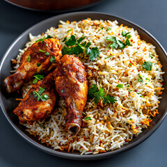 Poster -  savory indian biryani