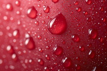Poster - abstract wallpaper, rainy water drops modern technology innovation generative ai