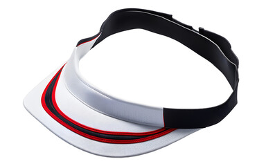 Leinwandbilder - A stylish sports visor made of breathable fabric, isolated on a empty plain background