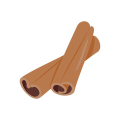 Fototapete - Cinnamon, Kitchen Vector Illustration Isolated