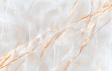 Poster - Light pink and white marble with golden veins creates elegant and luxurious surface. This beautiful stone is perfect for interior design and decor projects