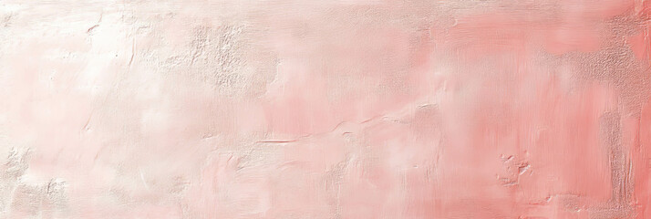 Poster - Light coral cement wall texture creating a bright background for design purposes