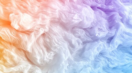 Poster - A colorful, abstract background with a white and blue swirl