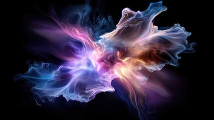 Aufkleber - A colorful explosion of light and color