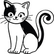 © khurshia - Cute Cat silhouette