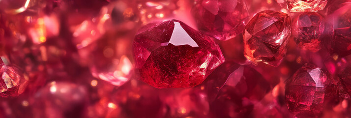 Poster - Vibrant ruby flickers create a stunning overlay texture for creative projects