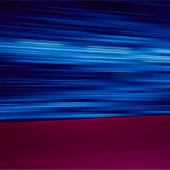 Poster - Abstract blur of blue and red colors creating a vibrant backdrop for artistic expressions. Generative AI