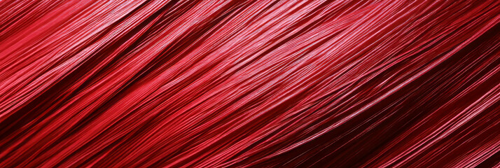 Poster - Little ruby streaks create a shimmering texture in rich crimson shades