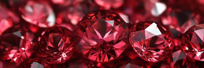 Poster - Ruby glows overlay texture creates captivating visual effects for unique backgrounds
