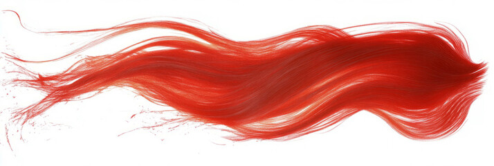Poster - Vibrant scarlet streaks create a striking overlay texture for design projects