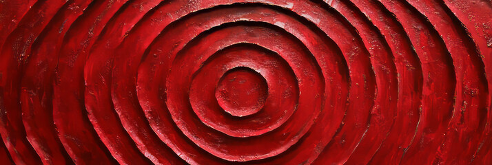 Poster - Twisted crimson arcs create a striking overlay texture with rich depth and intensity