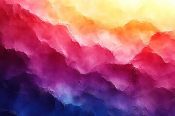 Fototapete - A vibrant abstract background featuring a gradient of colors blending seamlessly, perfect for artistic projects and graphic design.