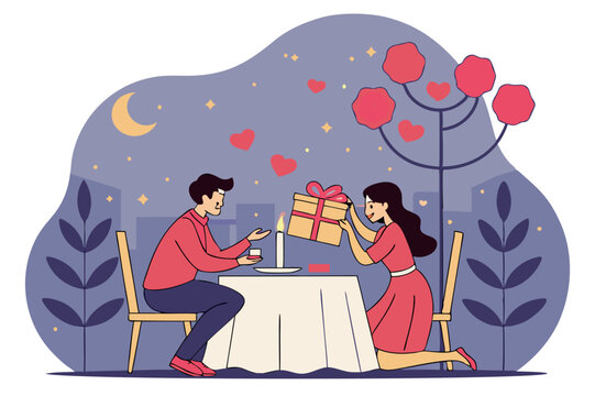 Happy Valentine's Day of Couples in Romantic