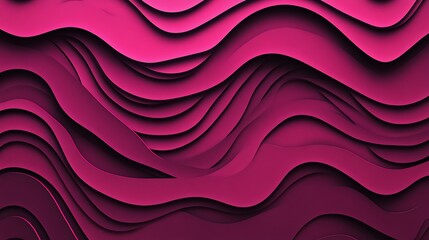 Wall Mural - Pink wave abstract background