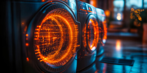 Poster - AI-powered Smart Home Laundry Robots Enhancing Home Automation with Advanced Technology for Efficient Household Management