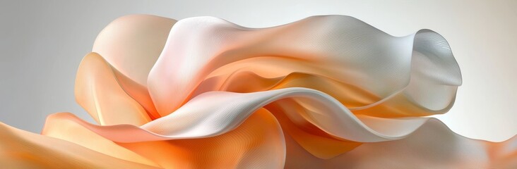 A depiction of intricate, crisscrossing lines of light. Ideal for stock photos, cyberspace imagery, spiritual motifs, inspirational designs, digital art, neural network visuals, web banners, or