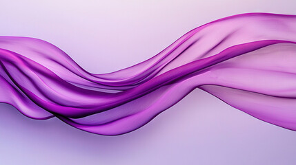 Wall Mural -   A tight shot of a plush purple cloth set against a purple backdrop with an indistinct wave in the foreground