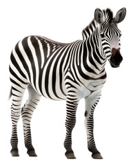 Wall Mural - png zebra wildlife animal mammal.