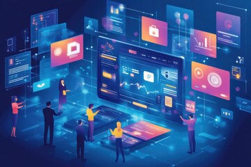cross-platform web development with responsive layout for modern applications