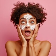 Wall Mural - Surprised Skin Care