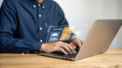 Poster - Streamline Your Workflow: Secure Cloud Data Exchange & File Management Solutions for Enhanced Business Efficiency. Boost Productivity with Advanced   