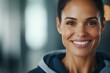 © Space Priest - Hispanic female adult smiling in casual outfit indoors